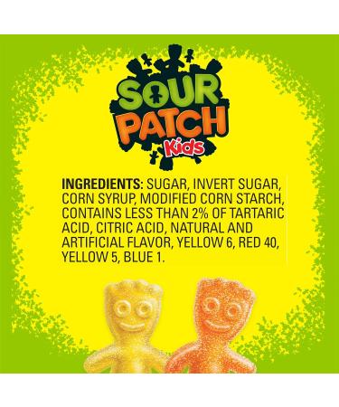 Sour Patch Soft and Chewy Kids Candy 816g - Sweet & Sour Treat for Kids | International Shipping Available - Buy Online on SooperMarket.com