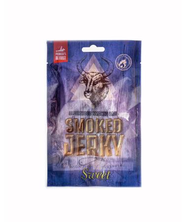 Beef Jerky Beef Jerky smoked Sweet dried meat jerky with a sweet taste smoked beef jerky sweet air -dried beef with high protein content (Beef Jerky Sweet 12 x 50 grams)