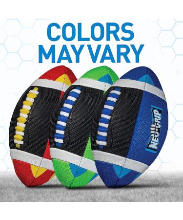 Franklin Sports Mini Foam Football - Grip-Tech Youth Ball with Sift and Tacky Cover - Easy Grip for Small Kids | Assorted Colors - Buy Online on SooperMarket.com