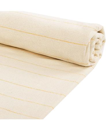 85   79 Large Overlocking Tufting Cloth with Marked Lines- Primary Monk's Cloth Punch Needle Fabric for DIY Rug-Punch Tufting Gun 85   79 inch
