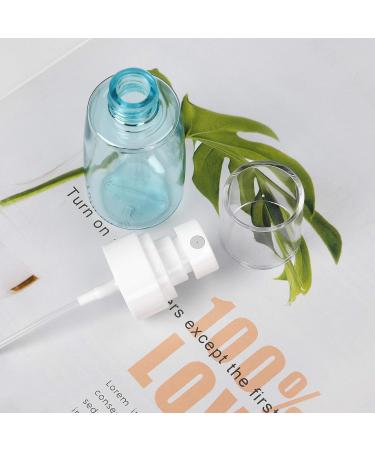 Buy 60ml Transparent Refillable Atomizer Spray Bottle - Fine Mist Perfume & Skincare Plastic Spray for Travel & Cosmetic Use - Buy Online on SooperMarket.com