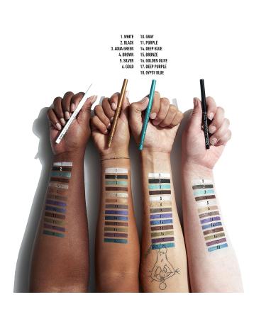 NYX Mechanical Eyeliner Pencil - Gold | Long-Lasting Formula - Buy Online on SooperMarket.com
