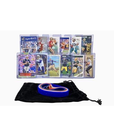 Football Cards: QB Goats (12) Tom Brady, Drew Brees, Peyton Manning, Dan Marino, Steve Young, Aaron Rodgers, Joe Montana, Brett Favre, Ben Roethlisberger, Philip Rivers, Johnny Unitas, John Elway Card