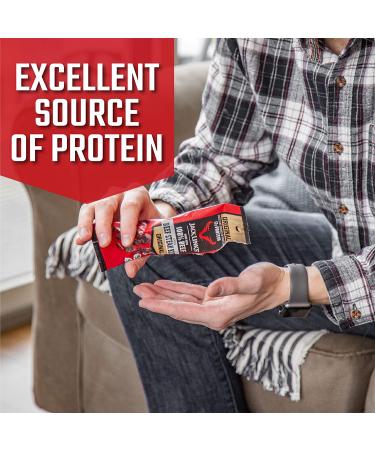 Jack Link's Teriyaki Beef Steak Jerky Bites: On-the-Go Poppable Meat Snack, 14g Protein, 110 Calories, Made with Premium Beef - 12oz Bags (Pack of 8), 1.5oz (Pack of 8) - Buy Online on SooperMarket.com