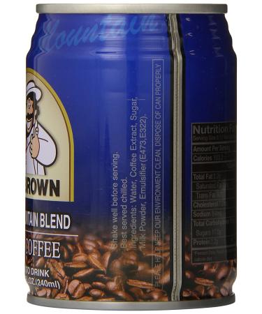 Mr. Brown Blue Mountain Iced Coffee 8.12 oz (Pack of 24) - Premium Brew for True Coffee Lovers - Buy Online on SooperMarket.com