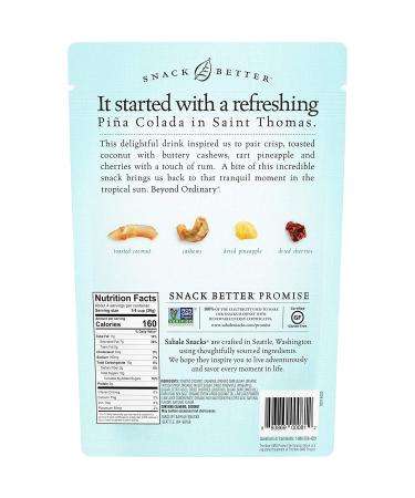 Sahale Snacks Pineapple Rum Cashew Coconut Mix - 4.5 oz | Gourmet Snack - Buy Online on SooperMarket.com