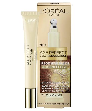 L'Or al Paris Age Perfect Cell Renaissance Eye Care - 15ml | Anti-Aging Eye Treatment for Mature Skin | International Shipping Available - Buy Online on SooperMarket.com