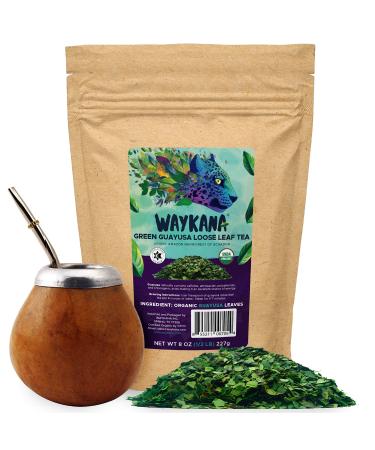 Waykana Organic Guayusa Loose Leaf Tea 8 oz ( 227 g)