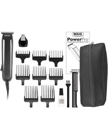 Wahl Canada Edge Pro Bump-Free Corded Beard Trimmer Beard Trimmer Facial Hair Trimmer Grooming Detailer for Men - For Edging Beards Moustaches Hair and Stubble Certified for Canada Model 3291