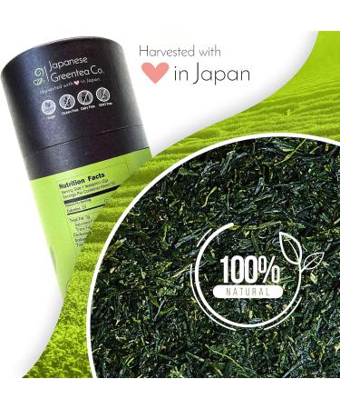 Gyokuro Green Tea Japanese Green Tea Loose Leaf Yabukita High Caffeine Loose Leaf Tea Antioxidant-Rich Green Tea Loose Leaf Vegan and All-Natural Loose Leaf 3.5oz - Buy Online on SooperMarket.com