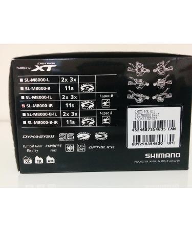 Shimano XT M8000 11 Speed Black Gear Shifter - High Performance Shifting - Buy Online on SooperMarket.com