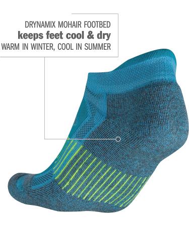Blister Resist Performance No Show Running Socks - White/Grey (1 Pair) | Men & Women | Size Medium - Buy Online on SooperMarket.com