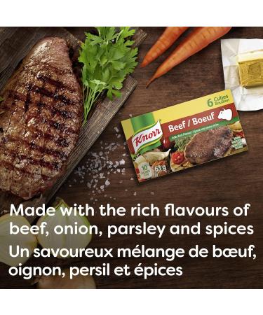 Knorr Bouillon Cubes for rich deep beef flavour Beef 63 g pack of 8 Beef 63 g (Pack of 8) - Buy Online on SooperMarket.com
