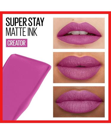 Maybelline SuperStay Matte Ink Liquid Lipstick Creator 0.17 oz - Shade 35 - Buy Online on SooperMarket.com
