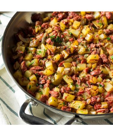 Corned Beef Slices Sliced Beef For Sandwiches Or Corned Beef Hash Family Size Pack Contains 500g - Buy Online on SooperMarket.com