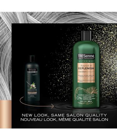 TRESemm Botanique Nourish & Replenish Shampoo for dry hair + Coconut Extract formulated with Pro Style Technology 828 ml Botanique Nourish Shampoo 828 ml (Pack of 1) - Buy Online on SooperMarket.com