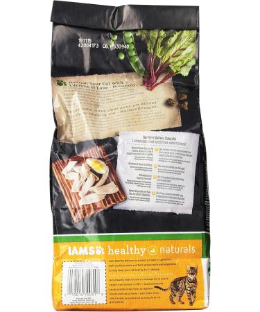 Iams Healthy Naturals Adult with Wholesome Chicken Premium Cat Food-3 Lb 3-Pound - Buy Online on SooperMarket.com