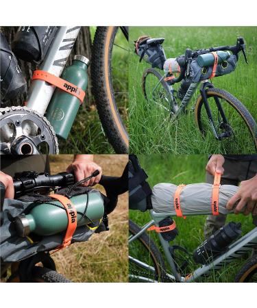 Buy Appia Straps 4-Pack - Tension Belts 65cm Gray for Biking Skiing & Camping | Durable TPU & Rust-Free Aluminum Buckle - Buy Online on SooperMarket.com