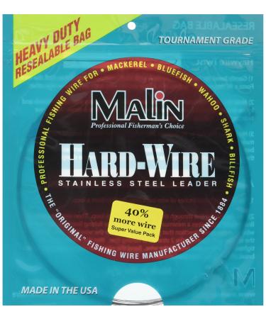 Malin LC1-42 SS Wire Cof, 42-Feet .01 Dia, 25-Pound