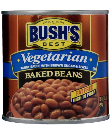 BUSH'S BEST Baked Beans Vegetarian 454g 160z