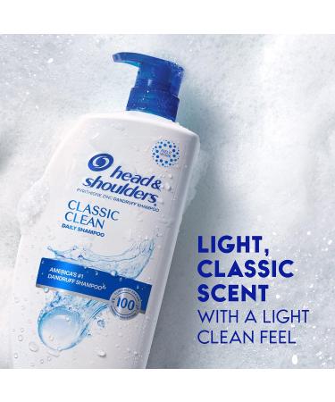 Head & Shoulders Classic Clean Shampoo 835ML White and Blue 1 835 ml (Pack of 1) - Buy Online on SooperMarket.com