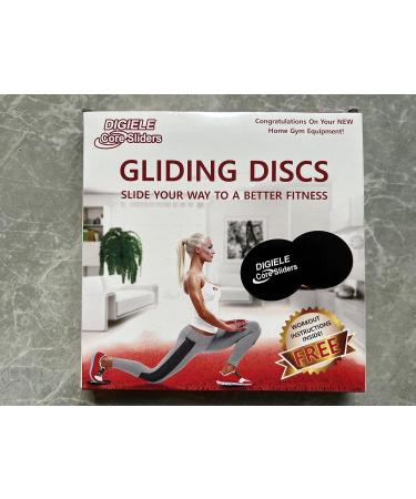 Core Sliders for Full Body Exercise | Double-Sided Gliding Discs for Carpet & Parquet | Effective Core Training & Home Workouts - Buy Online on SooperMarket.com