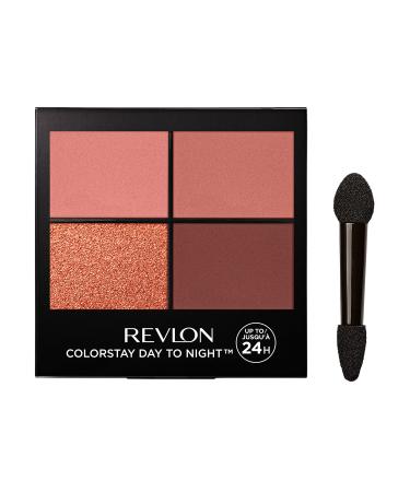 Revlon ColorStay Day to Night Eyeshadow Quad  Longwear Shadow Palette with Transitional Shades and Buttery Soft Feel  Crease & Smudge Proof  560 Stylish  0.16 oz 560 Stylish 0.16 Ounce (Pack of 1)