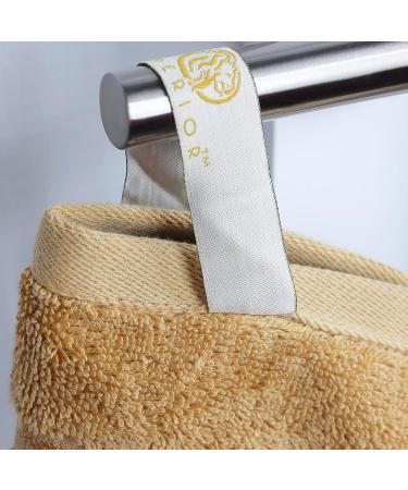 Superior Premium Egyptian Cotton 6-Piece Bath Towel Set - Luxurious Gold Towels - Buy Online on SooperMarket.com