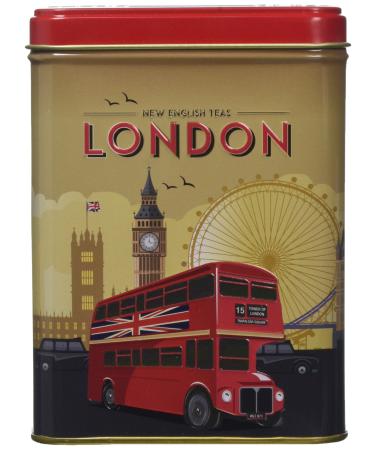 New English Teas London Travel Portrait Breakfast Teabags 40-Count Breakfast English 40 Count (Pack of 1)