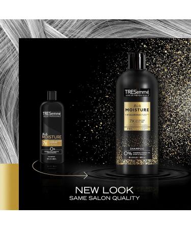 TRESemm Sulfate-Free Shampoo & Conditioner Set - Moisture Rich Hydrating Treatment for Dry Damaged Hair with Hyaluronic Acid Vitamin C & Biotin - Family Size 28 Oz - Buy Online on SooperMarket.com