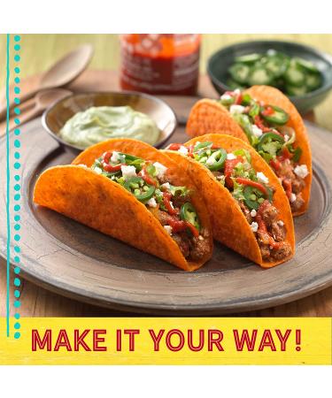 Old El Paso Stand 'N Stuff Bold Nacho Cheese Flavored Taco Shells 10ct, Pack of 6 - Buy Online on SooperMarket.com