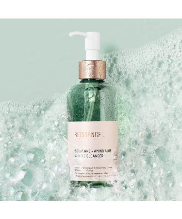 Biossance Squalane + Amino Aloe Gentle Cleanser - Foaming Gel Face Wash (6.76 fl oz) - Buy Online on SooperMarket.com