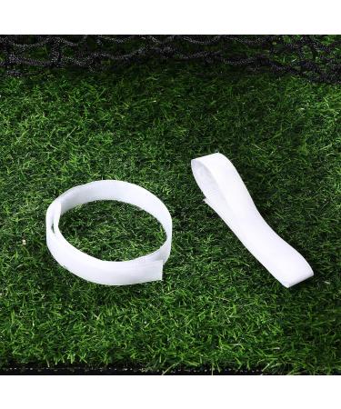 30 Pcs White Goal Net Straps for Soccer Training - 14 x 0.8 Inch - Boys Kids Soccer Attachment Straps - Simple Style - Buy Online on SooperMarket.com