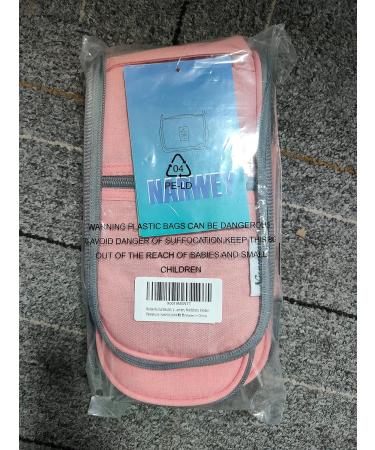Women's Medium Pink Travel Toiletry Wash Bag Organizer Cosmetic Makeup Holder - Buy Online on SooperMarket.com