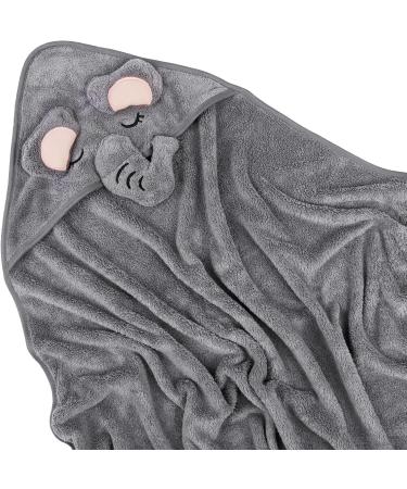Zuimei Hooded Baby Towel - Cute Elephant Design for Newborn Boy and Girl - Buy Online on SooperMarket.com