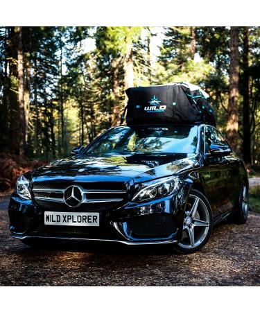 XXL Car Rooftop Cargo Carrier Bag | Waterproof Car Topper Luggage Carrier | No Roof Rack Needed | 6 Hooks Mat Storage | Universal Fit for SUVs - Buy Online on SooperMarket.com