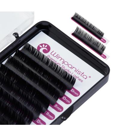 Buy D Curl Silk Eyelashes - 0.15mm Individual Lash Extensions (10-13mm Mix) - 8 Strips by Wimpanista - International Shipping - Buy Online on SooperMarket.com
