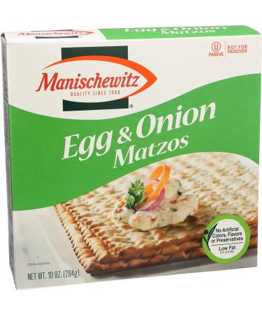 Manischewitz Matzos  Egg & Onion  10 oz - Buy Online on SooperMarket.com