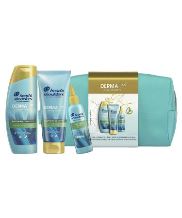 Head & Shoulders DERMAXPRO Anti Dandruff Shampoo & Conditioner Set + Scalp Treatment Fight Dandruff Itchy & Dry Scalp with Aloe Vera & Vitamin E DERMAXPRO Gift Set