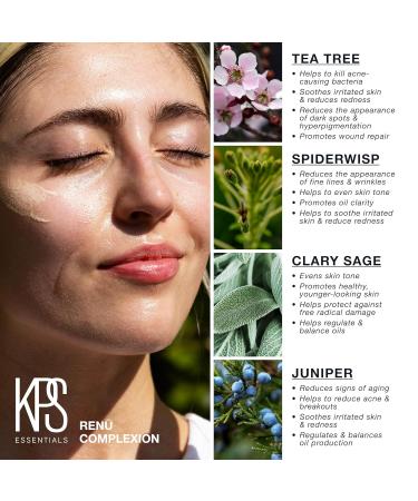 KPS Essentials Ren Complexion - Purifying Moisturizer for Acne-Prone Skin Soothes Inflammation Reduces Blemishes & Blackheads Enhances Clarity & Radiance - 1.7 oz - International Shipping Available - Buy Online on SooperMarket.com