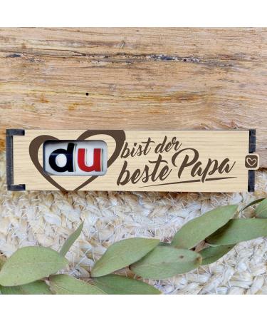 Best Dad Gift - 'You Are the Best Dad in the World' Chocolate Bar Gift Box with Duplo - Perfect Birthday Gifts for Dad - Buy Online on SooperMarket.com