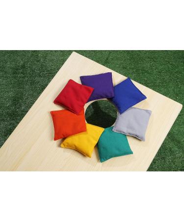 WAKAKA Cornhole Bags Set of 8 - Professional Weather Resistant Bean Bags for Cornhole Game with Tote Bags - Outdoor Tossing Game Replacement Bags - Buy Online on SooperMarket.com