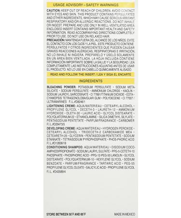 L'Oreal Paris Super Blonde Creme Lightening Kit - 200 Bleach Blonde - Buy Online on SooperMarket.com
