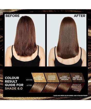 L'Or al Paris Luminous Colour Permanent Hair Dye 6.0 Buenos Aires Dark Blonde - 100% Grey Coverage, Long-lasting Radiance - For All Hair Types - Preference 1 Application - Buy Online on SooperMarket.com