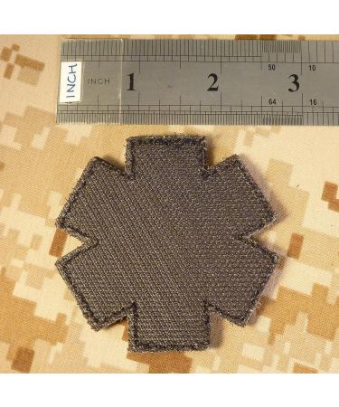 Glow-in-the-Dark EMS EMT Medic Paramedic Morale Patch | Tactical PVC 3D Fastener - Buy Online on SooperMarket.com
