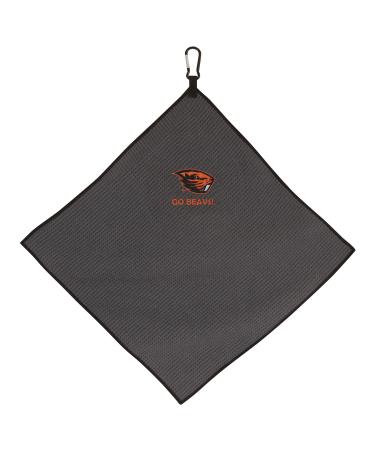 Team Effort Collegiate 15" x 15" Grey Microfiber Towel Oregon State Beavers