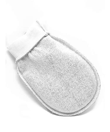 Moroccan Kessa Hammam Spa Scrubbing Glove - Original Two-Layered Design, Superior Quality (Apricot) - Buy Online on SooperMarket.com