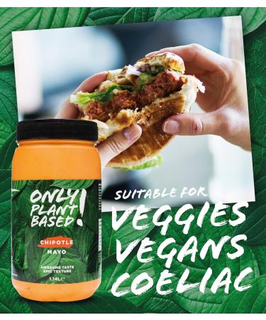 Vegan Chipotle Mayo Sauce 1.14L - Plant Based, Dairy-Free (Pack of 1) - Buy Online on SooperMarket.com