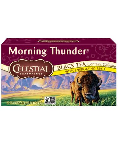 Celestial Seasonings Morning Thunder Tea 20 ct