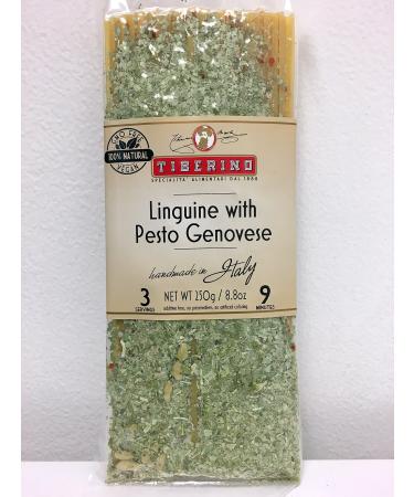 Tiberino's Real Italian Meals - Linguine with Pesto Genovese